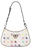 Guess Emelie Schultertasche Multi Logo 17 x 31 x 6 Produktbild-Vorschau 6