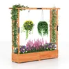 Jardinière COSTWAY avec treillis, toit suspendu et support Voir les images du produit 1
