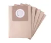 A stack of brown paper vacuum cleaner bags on a white background. Náhled obrázku produktu
