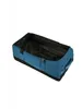 An open blue travel bag with a black interior, shown from a slightly elevated angle against a white background. Voir les images du produit