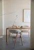 Zuiver Bright Esszimmerstuhl mit Armlehne Braun Produktbild-Vorschau 3