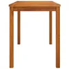 A wooden table on a white background. Náhled obrázku produktu
