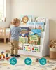 SONGMICS Dětská knihovna s 5 policemi, Montessori regál na Náhled obrázku produktu 3