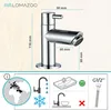 LOMAZOO Kaltwasserarmatur Chrom Pyrmont Produktbild-Vorschau 2