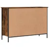 vidaXL Schuhregal Räuchereiche 100x35x70 cm Holzwerkstoff Produktbild-Vorschau 4