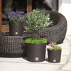 2er Set Rattan Blumentopf Blumenkübel Pflanzentopf Produktbild-Vorschau 7