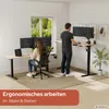 AREBOS Schreibtischgestell elektrisch höhenverstellbar Produktbild-Vorschau 4