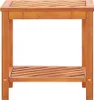 vidaXL Beistelltisch Akazienholz Massiv 45 x 33 x 45 cm Produktbild-Vorschau 1