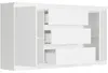 Komoda 140 cm zásuvky dveře skříňka FRAMIRE R-140-S3 bílá Náhled obrázku produktu 5