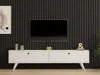 Skye Decor, Paris - White, Mobili TV, bianco, 160 x 40 x 25 Anteprima dell’immagine prodotto 2