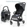 GOPLUS Kinderwagen klappbar, Buggys mit verstellbarer Produktbild-Vorschau 6