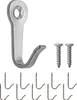 'FUXXER® - 10x Klassische Garderoben-Haken, Kleider-Haken, Produktbild-Vorschau 1