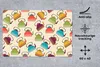 MuchoWow® Schreibtischunterlage Design - Retro - Teekanne - Produktbild-Vorschau 3