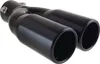 AMiO 02194 Auspuffblende Endrohr Blende Ø63(x2) 60mm 215mm Produktbild-Vorschau 6