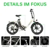 Maxtron Mule-S E-Bike Klapprad, 20×3.0 Zoll Reifen, Produktbild-Vorschau 11