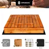 Springos® Sandkasten mit Sitzbänken 120 x 120 cm Produktbild-Vorschau 2