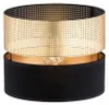KAR-LIGHTING Tischlampe 1-flammig Schwarz‑Gold Metall für Produktbild-Vorschau 4