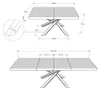 Ausziehbarer Tisch 90x180/284 cm Volantis Premium Produktbild-Vorschau 4