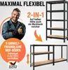 MONZANA® Schwerlastregal 180x90x40cm Befestigungsmaterial Produktbild-Vorschau 5