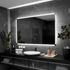 Badspiegel mit LED Beleuchtung und Touch-Schalter - Riga - Produktbild-Vorschau 5