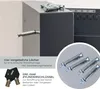 Schlüsseltresor mit Elektronikschloss & 30 Haken, 30x28x10 Produktbild-Vorschau 4