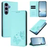 Étui en cuir pour Samsung Galaxy S25 / S24, motif papillon, Voir les images du produit 2