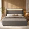 STILVORA Boxspringbett Polsterbett 140 x 200 cm Produktbild-Vorschau 2