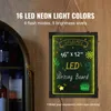 SucceBuy bacheca a LED, 16 x 12 pollici, bacheca illuminata Anteprima dell’immagine prodotto 2