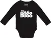 Huuraa Baby Body like a Boss Spruch 62 Black  Baumwolle Produktbild-Vorschau 1