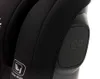 A close-up view of a black car seat, focusing on the side impact protection feature and a portion of the headrest. Náhled obrázku produktu