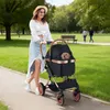 COSTWAY Passeggino per cani 3 in 1, passeggino pieghevole Anteprima dell’immagine prodotto 4