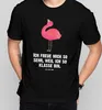 Mr. & Mrs. Panda Größe XL T-Shirt Flamingo Stolz - Schwarz Produktbild-Vorschau 3