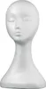 Comair Schaumstoffkopfbüste Lady weiß 38cm Foam head Lady, Produktbild-Vorschau 1
