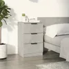 vidaXL Nočný stolík Concrete Grey 40x36x65 cm Náhľad obrázku produktu 1