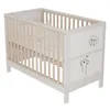 Merax Babybett 120 x 60 cm, Massivholz Kinderbett, 3-fach Produktbild-Vorschau 7
