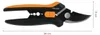 Fiskars P32, Bypass, Černá, Šedá, 197 mm, 182 g, 1 kusů Náhled obrázku produktu 4