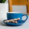 Argon Ta Farbige Cappuccino Tasse und Untertasse Set - Produktbild-Vorschau 4