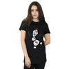 Disney - "Frozen" T-Shirt für Damen BI48134 (3XL) (Schwarz) Produktbild-Vorschau 2