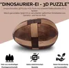Dinosaurie vajce - náročné 3D puzzle - elegantne navrhnutá Náhľad obrázku produktu 5
