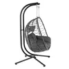 Juskys Doppelhängesessel Aria - Polyrattan Hängesessel mit Produktbild-Vorschau 23