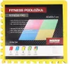 Merco Colored Puzzle fitness podložka žlutá balení 4 ks Náhled obrázku produktu 4
