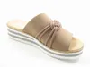Rieker, muli con zeppa da donna, beige Anteprima dell’immagine prodotto 37