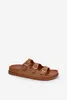 Damen Sandalen Mit Riemen Und Schnallen Camel Uliri 37 Produktbild-Vorschau 4