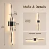 Lampada da parete LED moderna, dimmerabile, con luce bianca Anteprima dell’immagine prodotto 7
