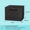 Klarstein Mini Lave Vaisselle de 6 Couvert, Lave-vaisselles Voir les images du produit 5