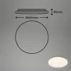 LED Deckenleuchte 6,3 cm 24 W IP44 Spritzwasserschutz Produktbild-Vorschau 5