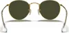 Ray-Ban 0RB3447 001 Round Metal gold / grey Produktbild-Vorschau 9