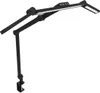 A black adjustable LED desk lamp with a clamp base, shown against a white background. Náhled obrázku produktu