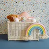 Creative Home Kleiner Weidenkorb Weiß Aufbewahrungskorb Produktbild-Vorschau 2