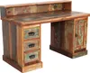SIT Mobili Scrivania | 3 cassetti, 1 anta | Legno di Anteprima dell’immagine prodotto 2